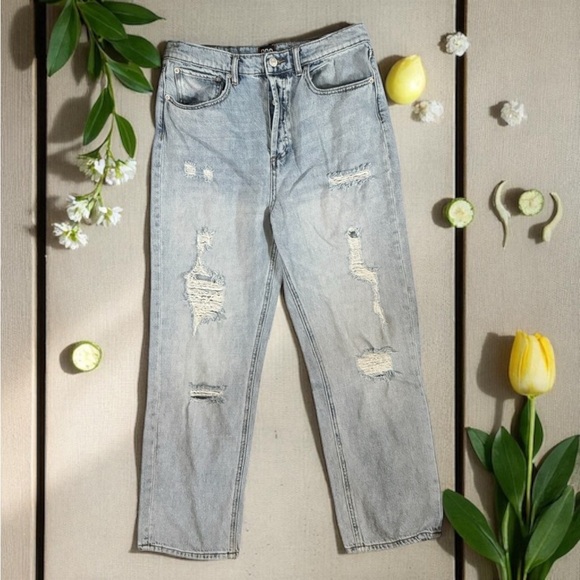 BDG Distressed Ankle Jeans – Relaxed Straight Fit (Size 29) - Picture 1 of 9